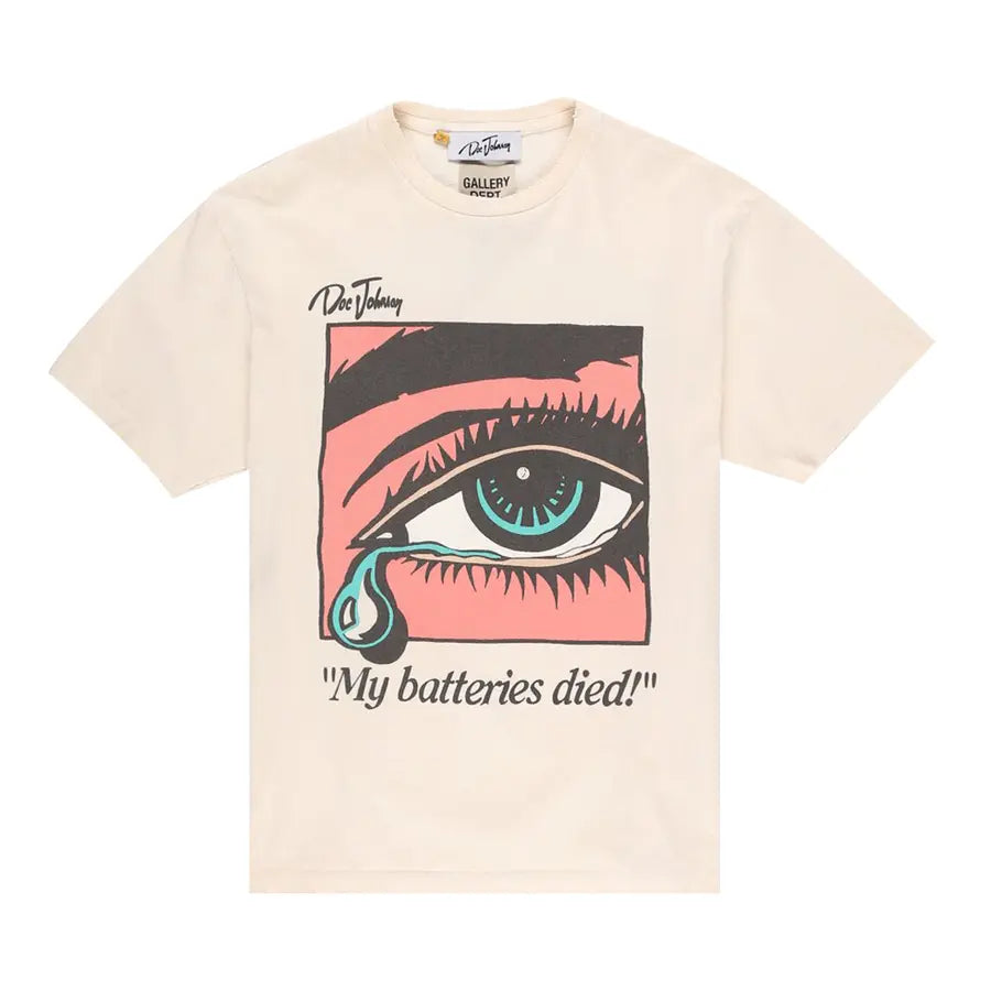 Gallery Dept. Batteries Died T shirt