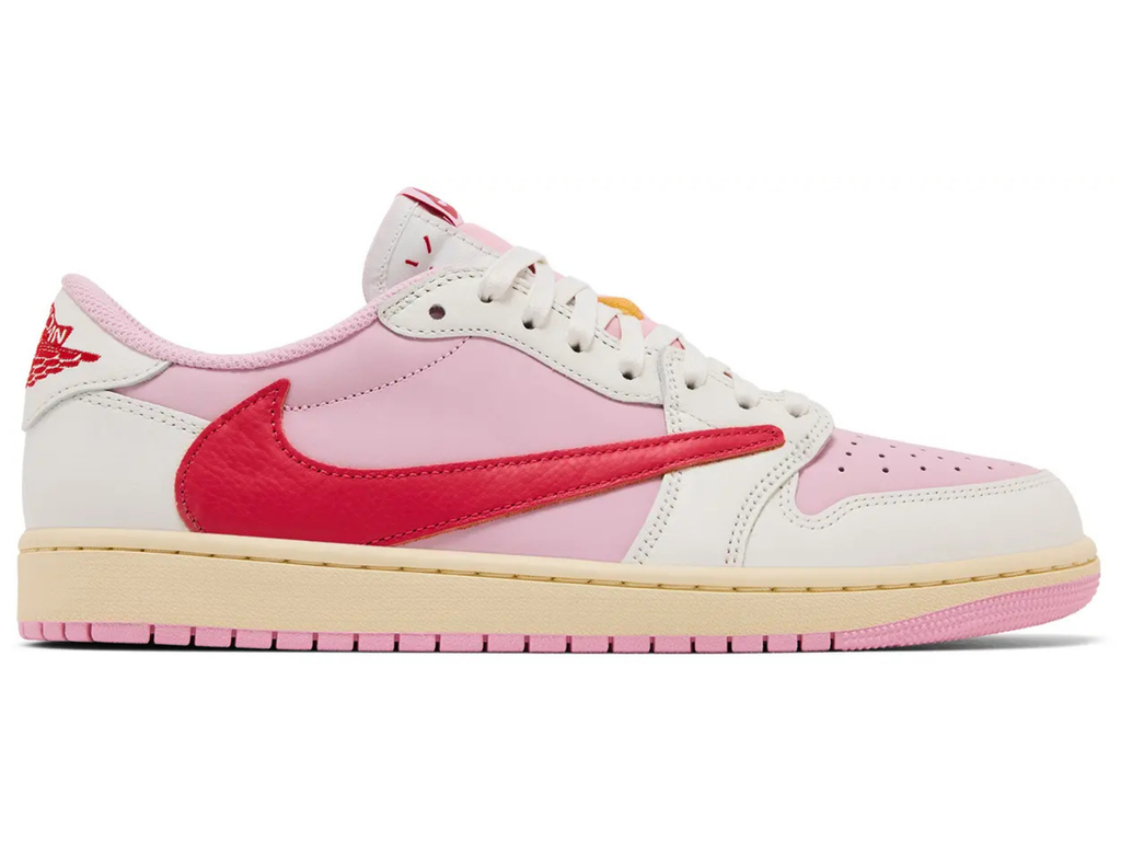 Travis Scott x Air Jordan 1 Retro Low OG 'Sail Tropical Pink'