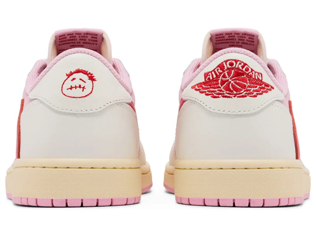 Travis Scott x Air Jordan 1 Retro Low OG 'Sail Tropical Pink'