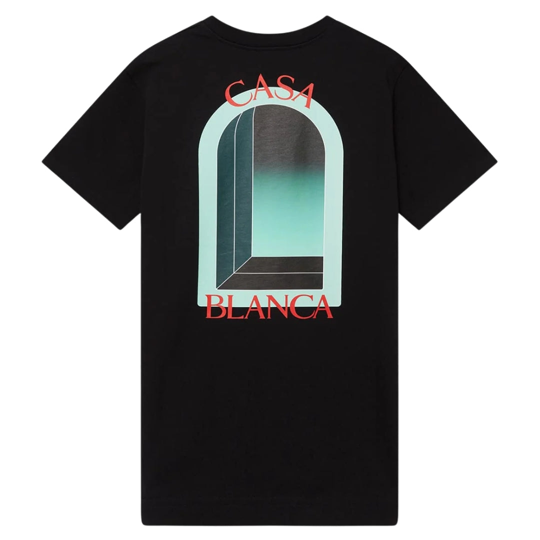 Casablanca Mpf25Jts00130Exce Black T Shirt