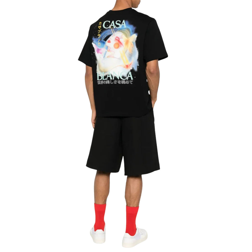 Casablanca Galáctica Collection Black T-Shirt