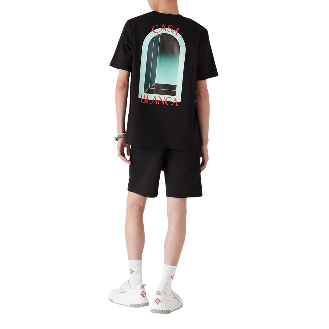 Casablanca Mpf25Jts00130Exce Black T Shirt