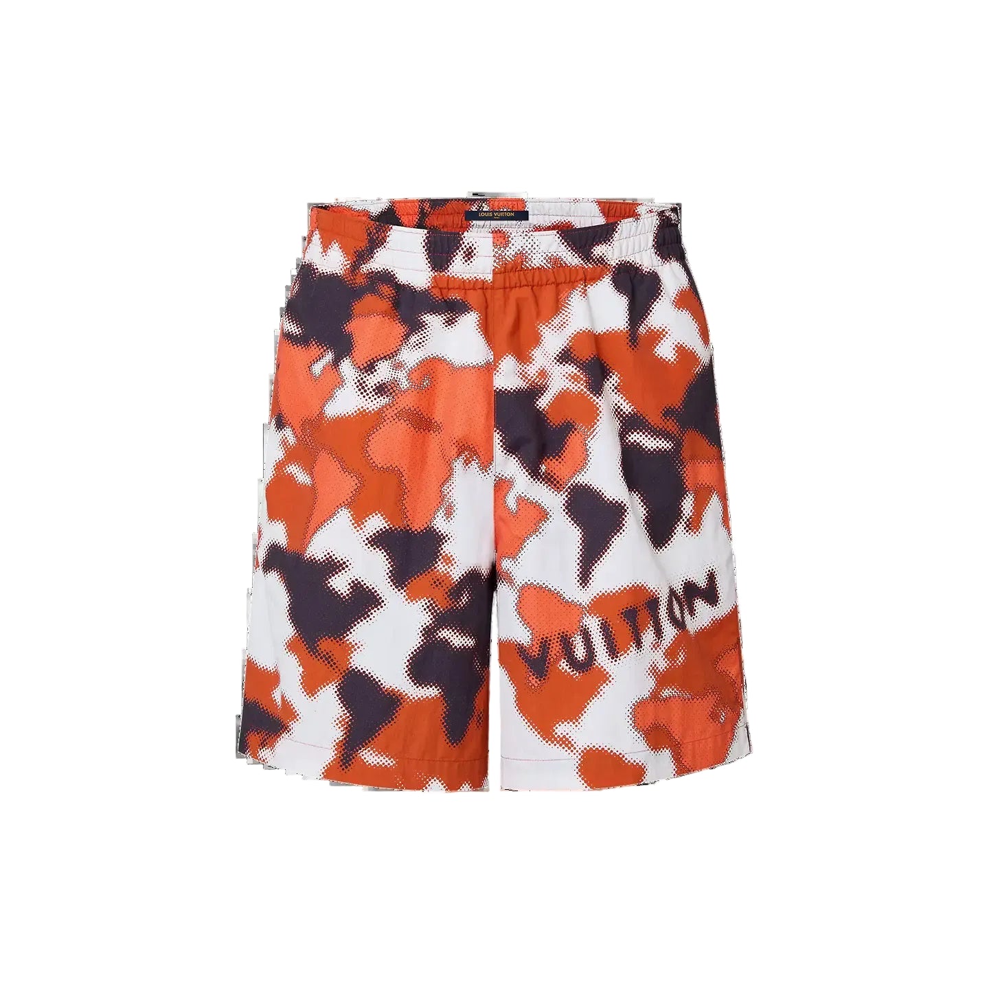 Louis Vuitton Orange Camouflage Swim shorts