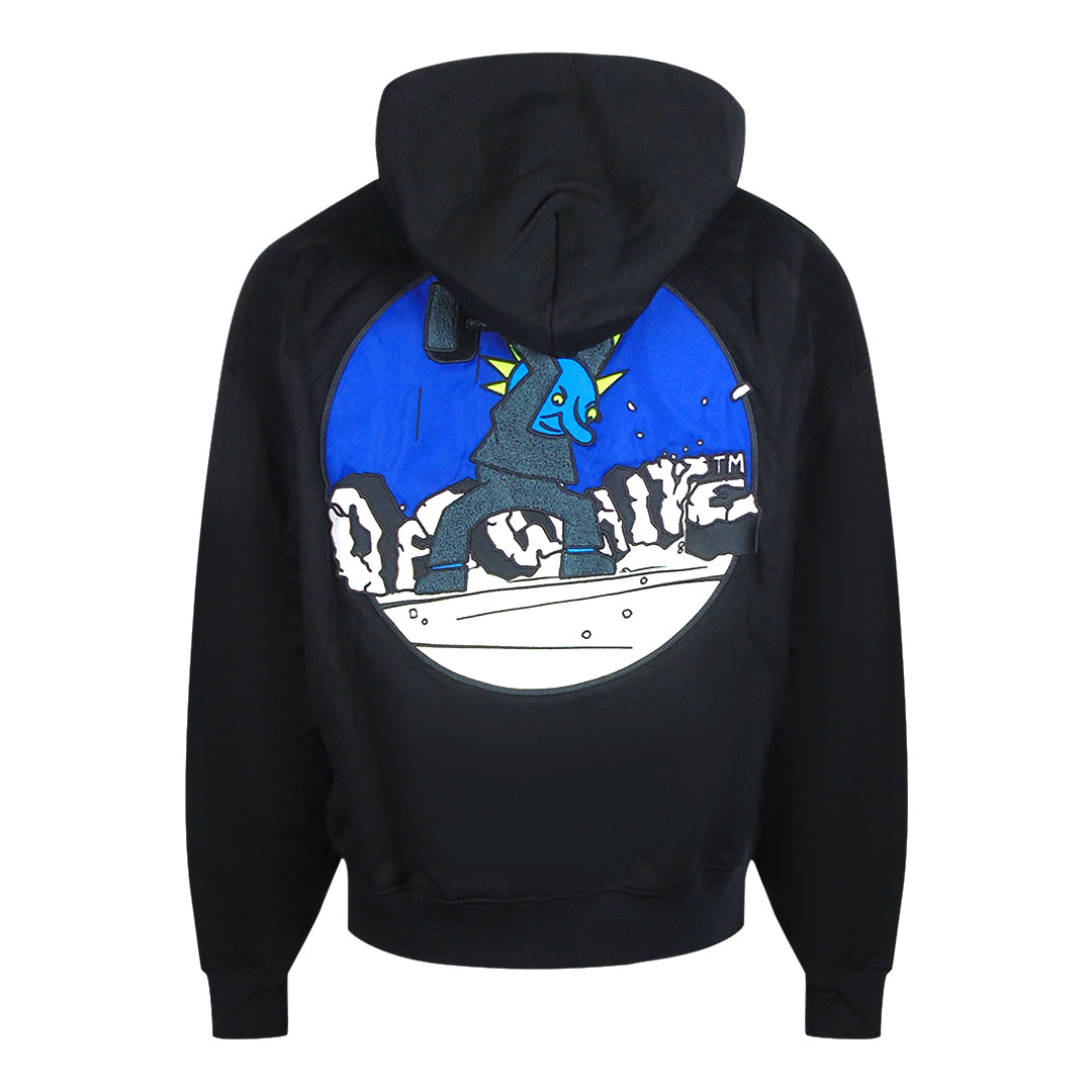 Off White  Black Hoodie