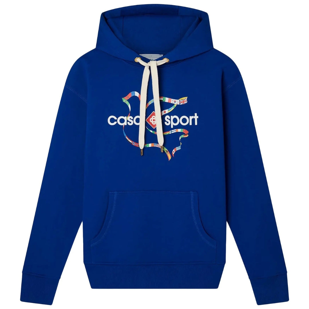 Casablanca Mf23 Jtp 093 06 Blue Hoodie Mens
