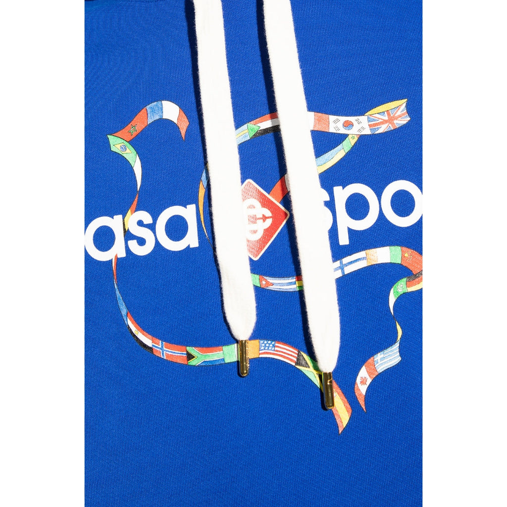 Casablanca Mf23 Jtp 093 06 Blue Hoodie Mens