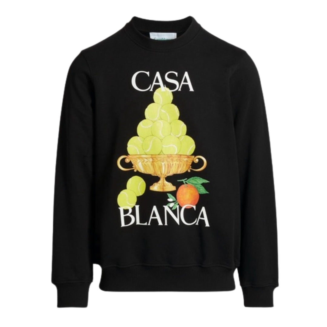 Casablanca Mf24 Jtp 001 08 Ex Saks Black Jumper Mens
