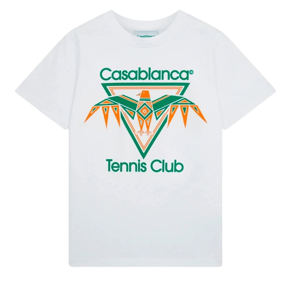 Casablanca Printed  T-Shirt Playful Eagle White Ms24 Jts 001 20 001 White  T-Shirts Mens
