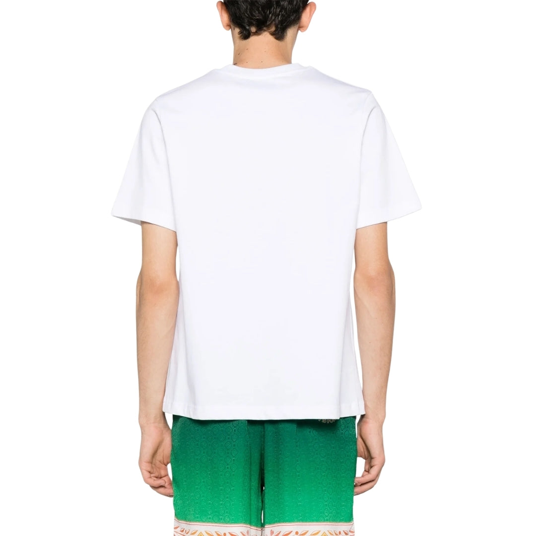 Casablanca Printed  T-Shirt Playful Eagle White Ms24 Jts 001 20 001 White  T-Shirts Mens