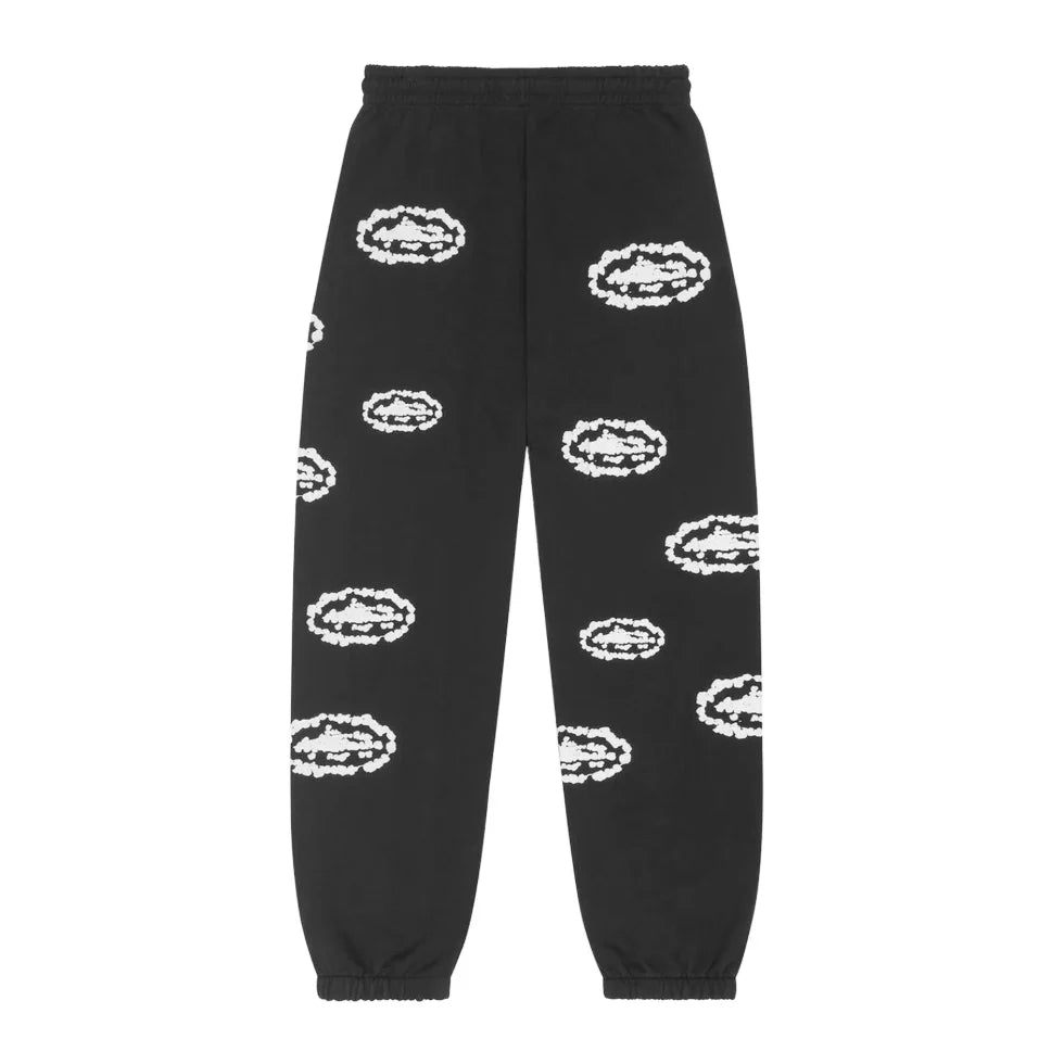 Denim Tears Cotton Wreath x Cortiez Sweatpants Black
