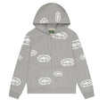 Denim Tears Cotton Wreath x Cortiez Zip Hoodie Grey