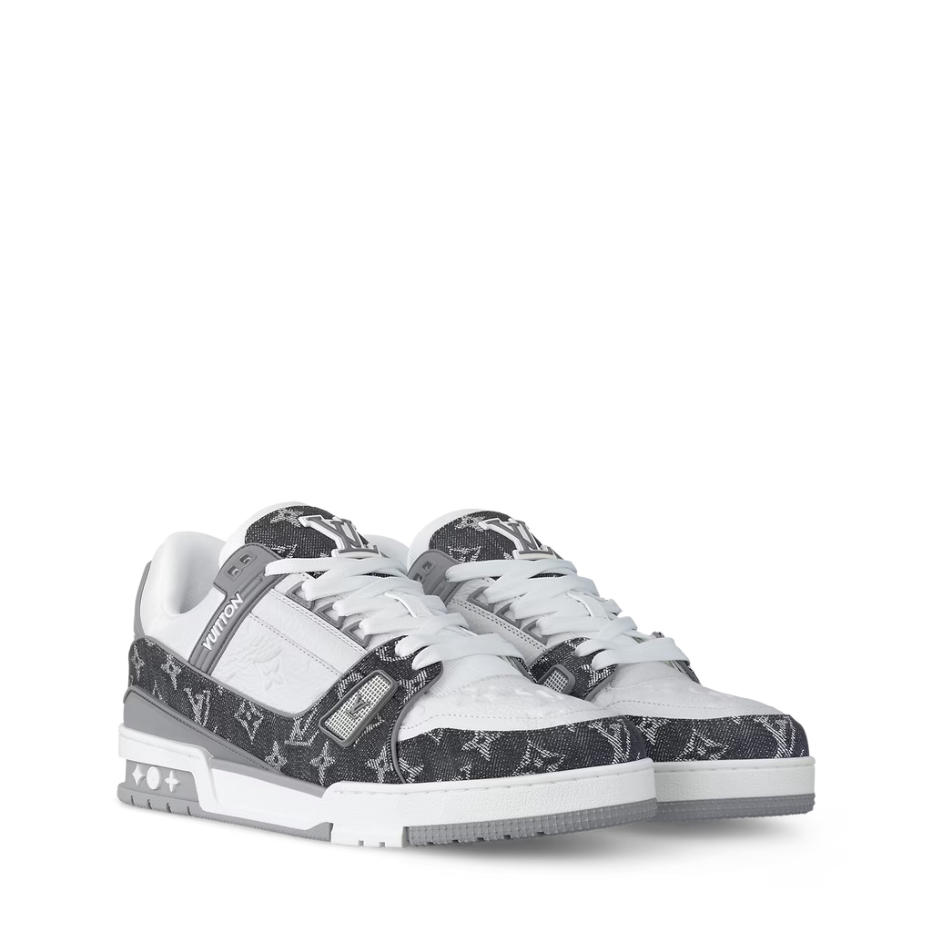 LV Grey Monogram Trainer